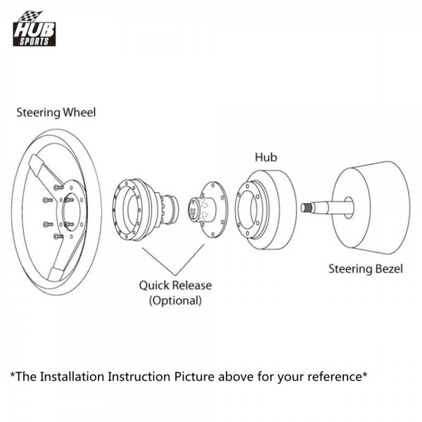 Racing Style Aluminium Steering Wheel Hub Adapter For Mazda Miata Rx 7